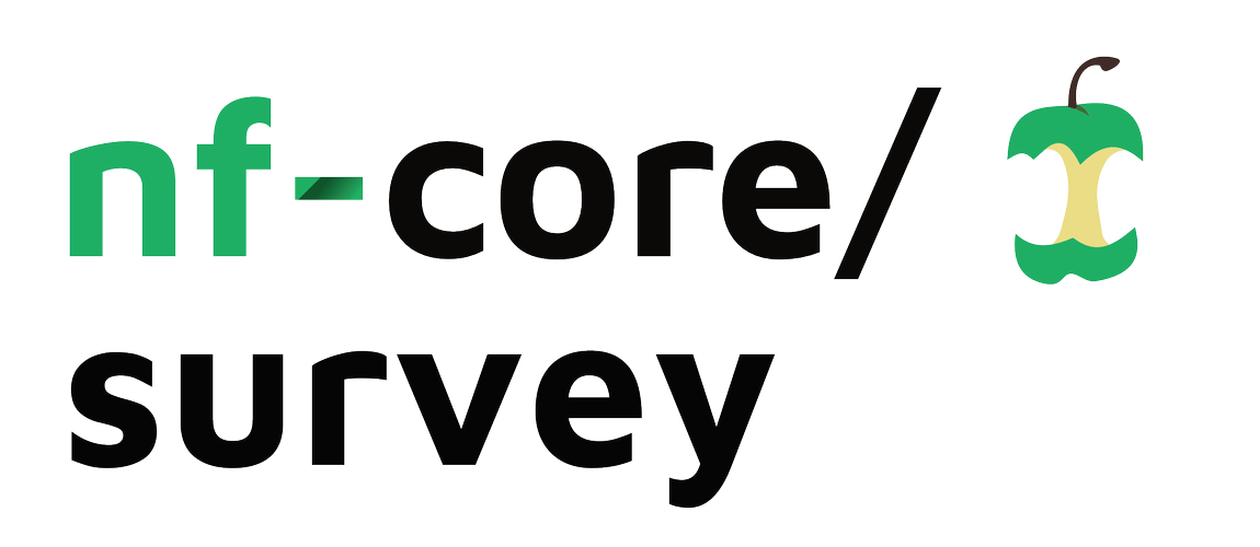nf-core survey 2025 logo